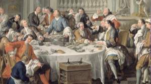 Le déjeuner d'huîtres (1735).